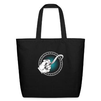 Longshoreman Gifts Clothing Premium - Eco-Friendly Cotton Tote - black - Front