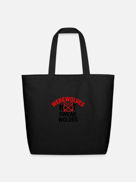 werewolf - Eco-Friendly Cotton Tote - black
