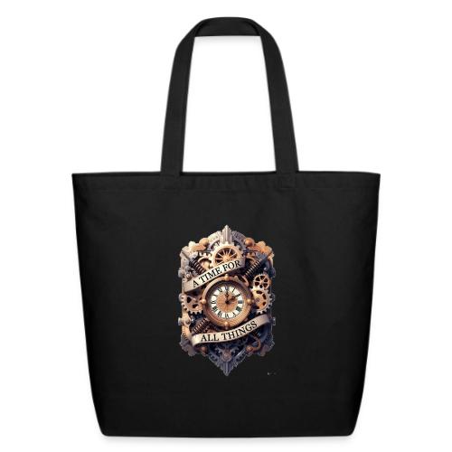 Ornate Clockwork T-Shirt - Eco-Friendly Cotton Tote