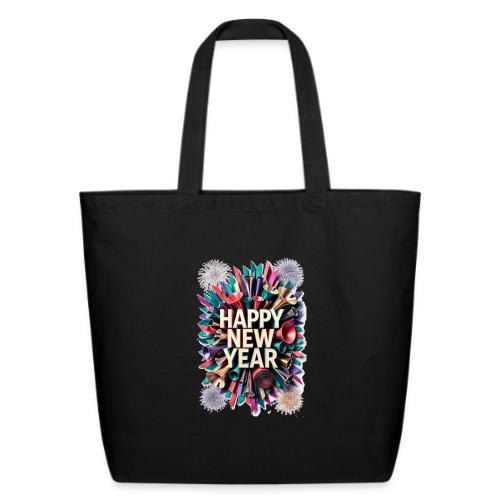 New Year's Party Horn T-Shirt - Eco-Friendly Cotton Tote