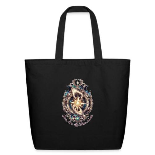 You Are My True North Celestial Compass T-Shirt - Eco-Friendly Cotton Tote