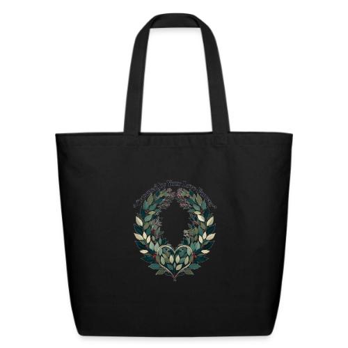 Crowned by Your Love Forever Laurel Wreath T-Shirt - Eco-Friendly Cotton Tote