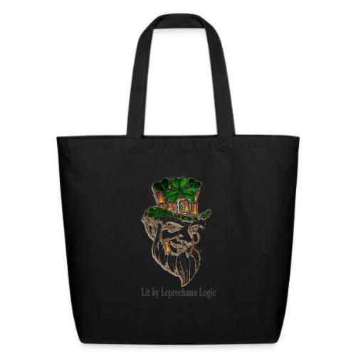 Leprechaun Lantern Mischief T-Shirt - Eco-Friendly Cotton Tote
