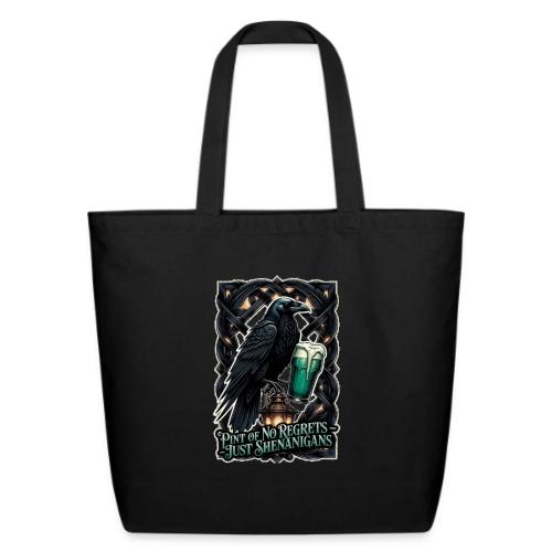 Sarcastic Raven Shenanigans Tee - Eco-Friendly Cotton Tote