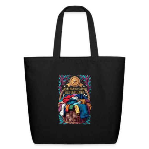Laundry Mountain Champion Tee | Still Undefeated - Eco-Friendly Cotton Tote