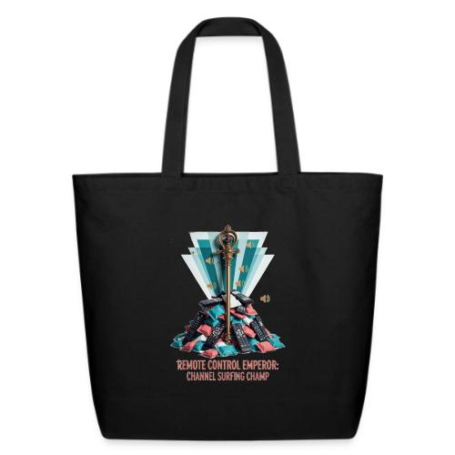 Remote Control Emperor T Shirt - Eco-Friendly Cotton Tote