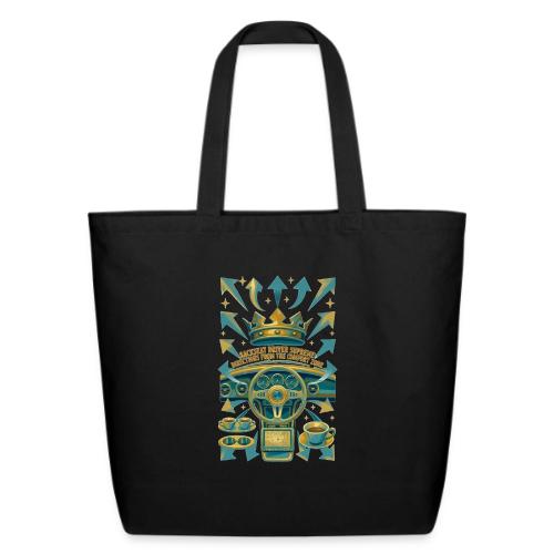 Backseat Driver T Shirt, Funny Dad Gift - Eco-Friendly Cotton Tote