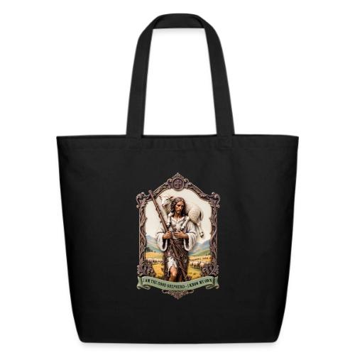I Am The Good Shepherd T Shirt, Christian Gift - Eco-Friendly Cotton Tote