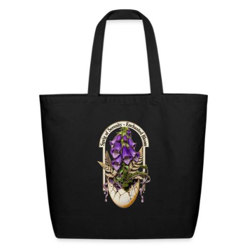 Spring Serenity Foxglove Tee, Easter Gift for wife - Eco-Friendly Cotton Tote