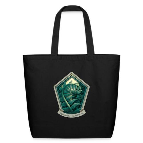 Easter Unfurl in Light Fern T Shirt, Spring Gift - Eco-Friendly Cotton Tote