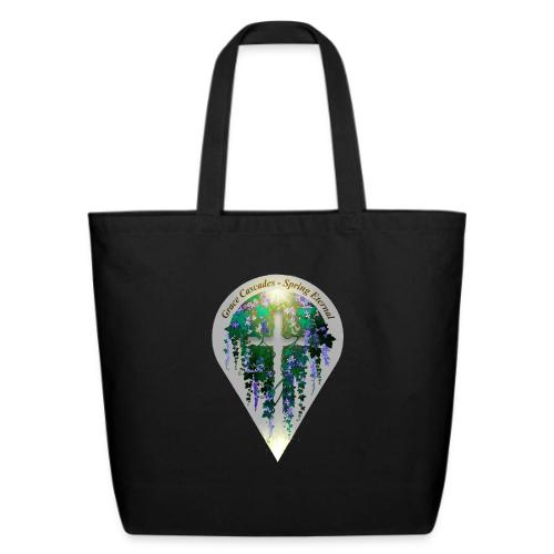 Easter Grace Cascades Vine T Shirt, Renewal Gift - Eco-Friendly Cotton Tote