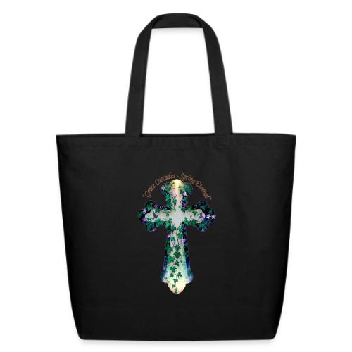 Easter Grace Cascades Eternal T Shirt, Mercy Gift - Eco-Friendly Cotton Tote
