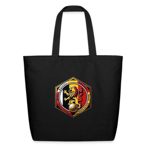 Belgium Lion Valor T-Shirt, Belgian Pride Gift - Eco-Friendly Cotton Tote