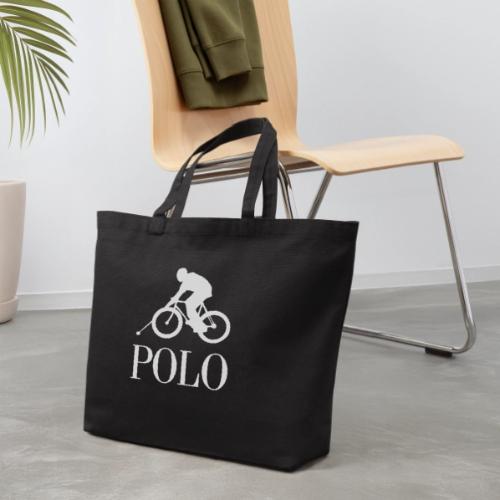bike polo - Eco-Friendly Cotton Tote