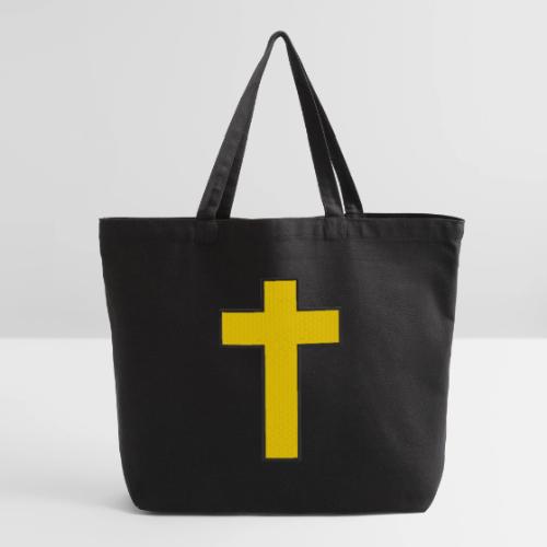 Kevlar Cross Shirt–Christian Strength and Protect - Eco-Friendly Cotton Tote
