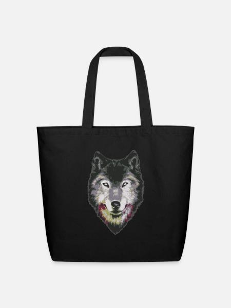 The Obsession of Chroma - Eco-Friendly Cotton Tote - black