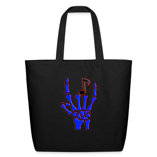 Rock on hand sign the devil's horns - Eco-Friendly Cotton Tote