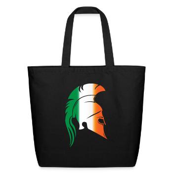Sparta Island - Eco-Friendly Cotton Tote - black - Front
