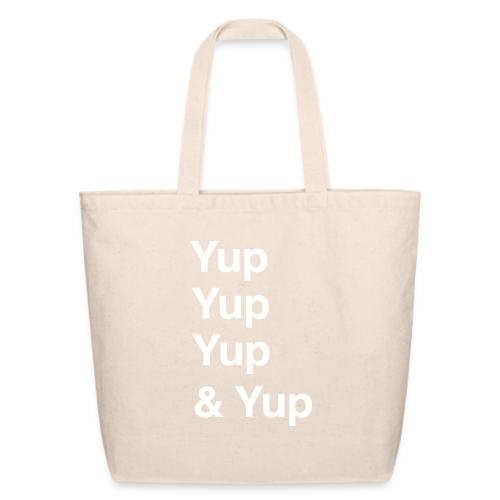 Yup, Yup, Yup & Yup - Eco-Friendly Cotton Tote