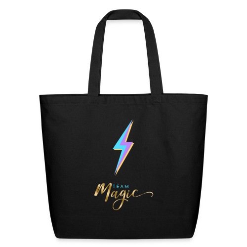Team Magic With Lightning Bolt - Eco-Friendly Cotton Tote