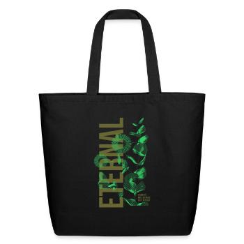 Eternal Streetwear - Eco-Friendly Cotton Tote - black - Front