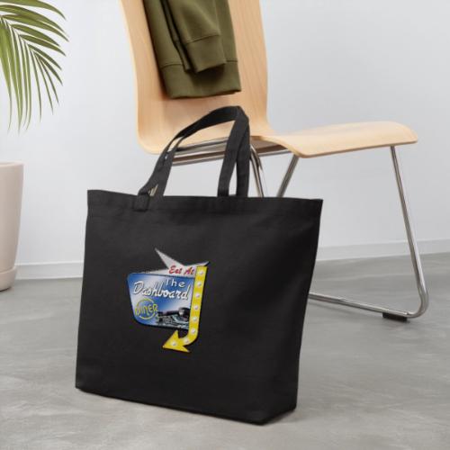 The Dashboard Diner Square Logo - Eco-Friendly Cotton Tote
