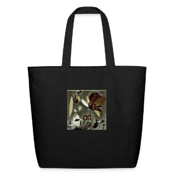 Abstract Art New Age - Eco-Friendly Cotton Tote - black - Front