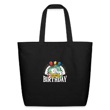Gaming Parlor Jackpot Casino My Birthday Casino - Eco-Friendly Cotton Tote - black - Front