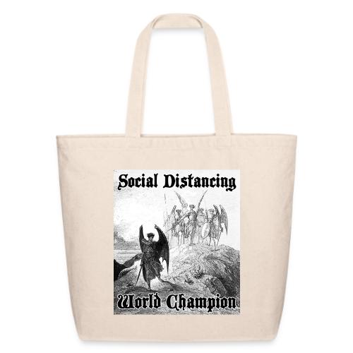 Social Distancing World Champion - Eco-Friendly Cotton Tote