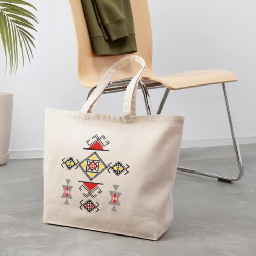 Amazigh Symbols - Eco-Friendly Cotton Tote