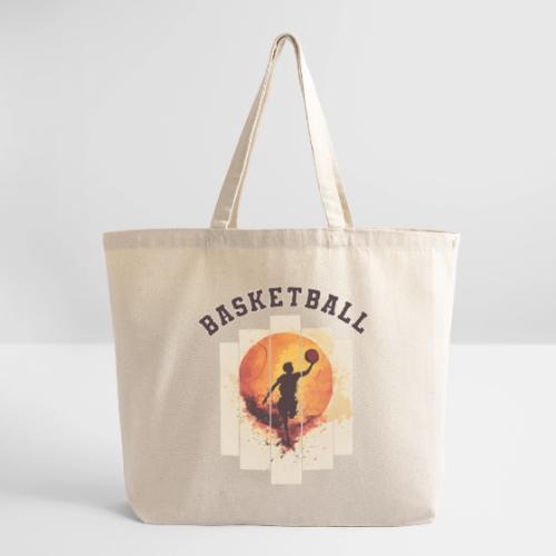 Basketball again and again - Eco-Friendly Cotton Tote