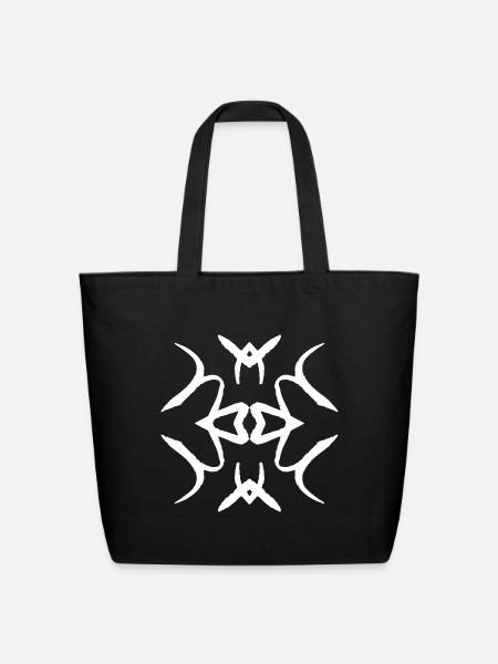 experimental - Eco-Friendly Cotton Tote - black