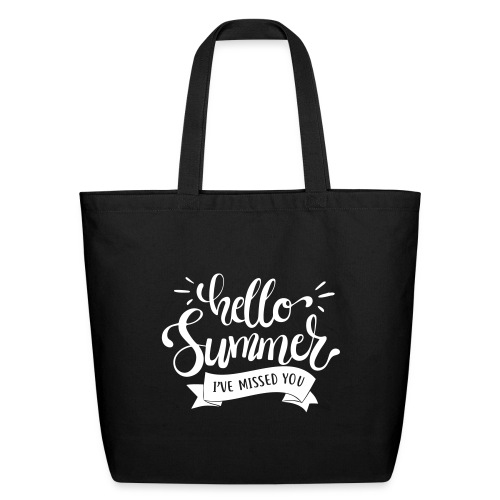 Summer I've Missed You Teacher T-Shirts - Eco-Friendly Cotton Tote
