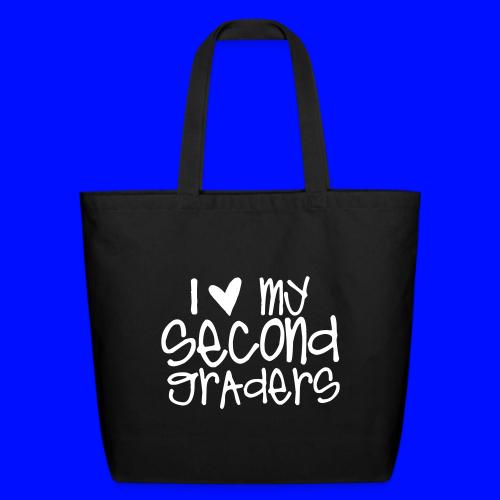 I Love My Second Graders Teacher T-Shirts - Eco-Friendly Cotton Tote