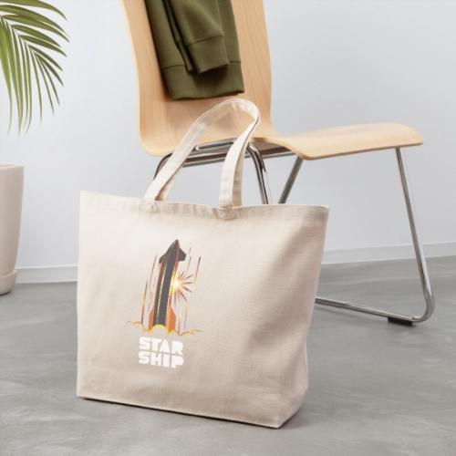 Star Ship Mars - Dark - Eco-Friendly Cotton Tote