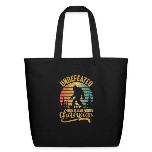 Undefeated Hide and Seek World Champ - Eco-Friendly Cotton Tote