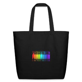 Retro Paramedic Limited Edition Paramedic Coach - Eco-Friendly Cotton Tote - black - Front