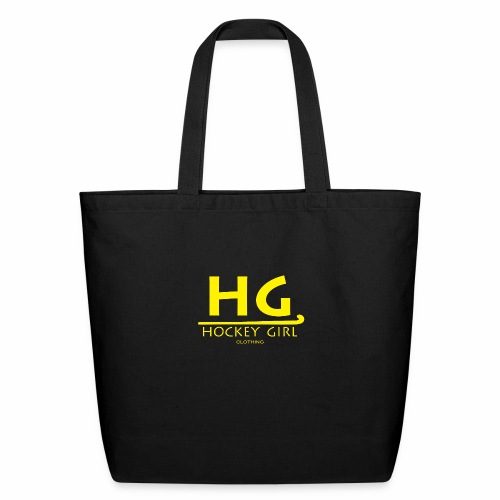 HG logo YELLOW - Eco-Friendly Cotton Tote