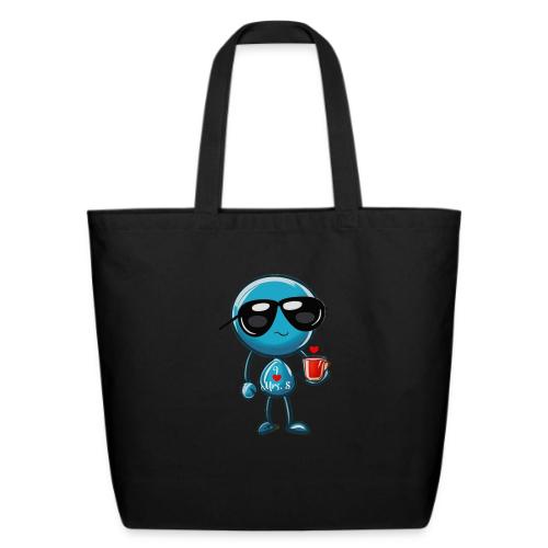 Smoon_I love Mrs S_Blue - Eco-Friendly Cotton Tote