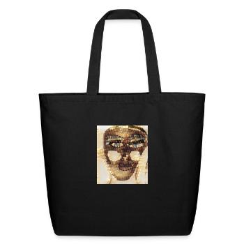 The Mask - Eco-Friendly Cotton Tote - black - Front
