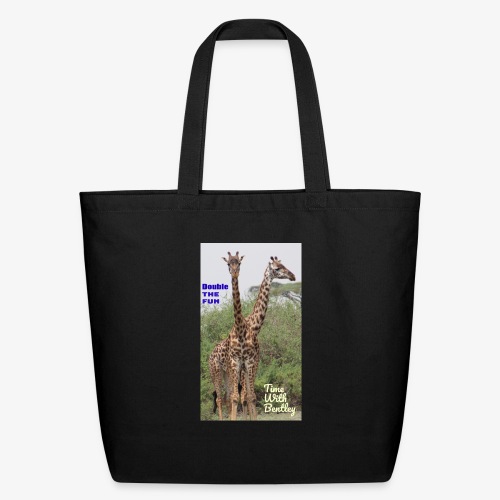 Two Headed Giraffe - Eco-Friendly Cotton Tote