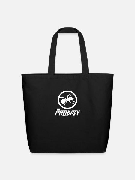 The Prodigy Ant Logo - Eco-Friendly Cotton Tote - black