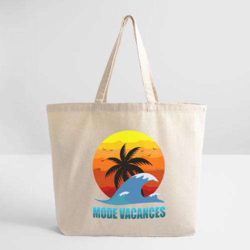 Vacation Mode: Tropical Escape - Eco-Friendly Cotton Tote