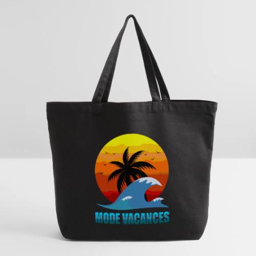 Vacation Mode: Tropical Escape - Eco-Friendly Cotton Tote