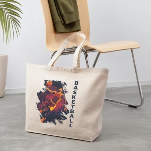 Basketball Charge - Eco-Friendly Cotton Tote