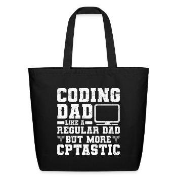 Clinical Coding Specialist | Hospital Gifts - Eco-Friendly Cotton Tote - black - Front