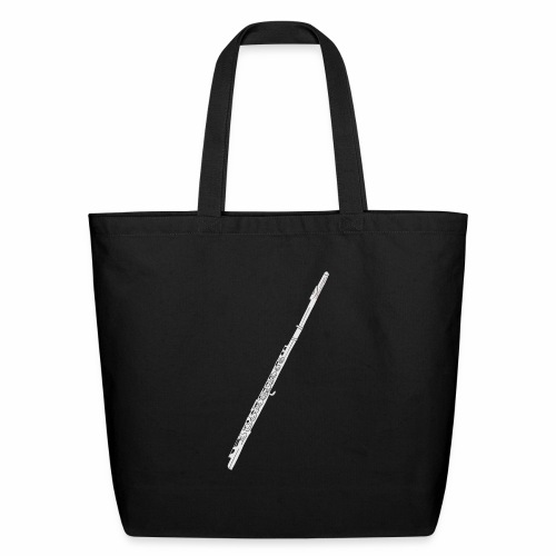 Flute · white, filled rotate - Eco-Friendly Cotton Tote