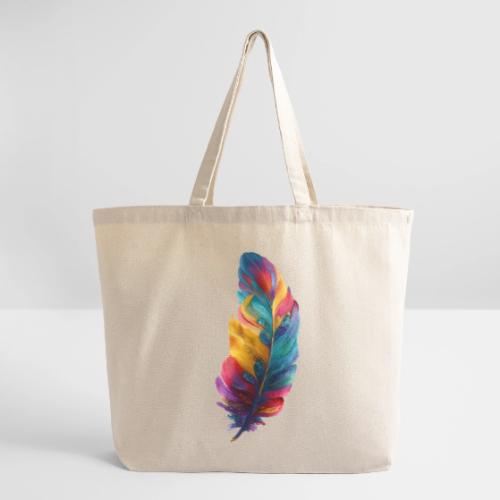 Spectrum Feather Flow - Eco-Friendly Cotton Tote