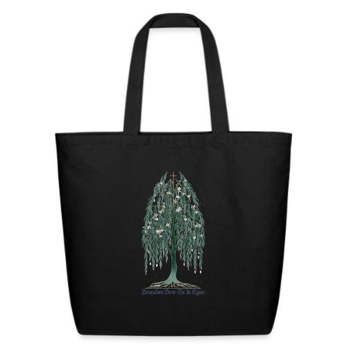 Easter Branches Bow Willow T Shirt, Easter Gift - Eco-Friendly Cotton Tote