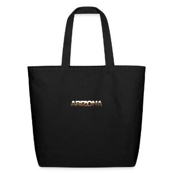 Arizona - Eco-Friendly Cotton Tote - black - Front